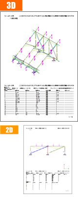 集中荷重のみの場合 印刷イメージ