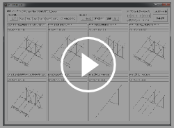 CADTOOLフレーム構造解析12 新機能動画「データ検索機能」