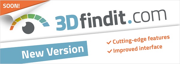3D ビジュアル検索エンジン 3Dfindit.comを全面リニューアル